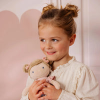 Bambola Morbida da Abbraccio Rosa 35 Cm. - Hug Doll Rosa (LD4665)