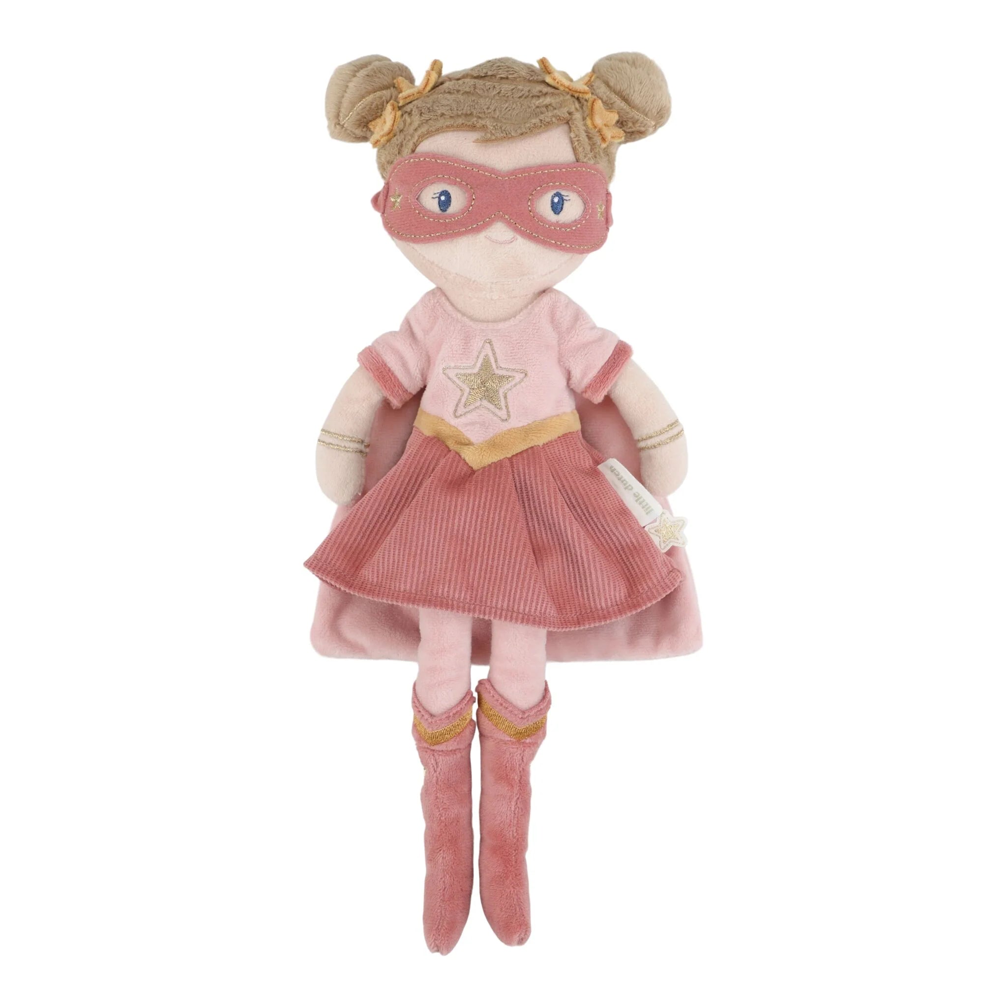 Little Dutch | Bambola Morbida Supereroina Rosa 35 cm | LD4673