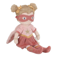 Little Dutch | Bambola Morbida Supereroina Rosa 35 cm | LD4673