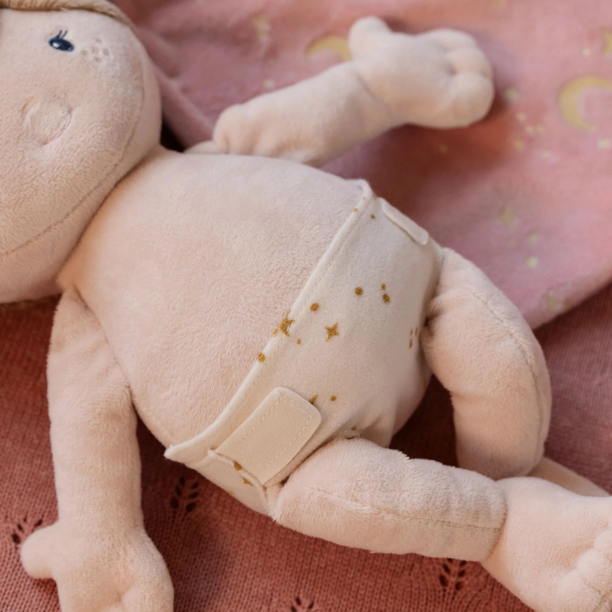 Little Dutch | Bambola Morbida Rosa con Sacco Nanna | LD4679
