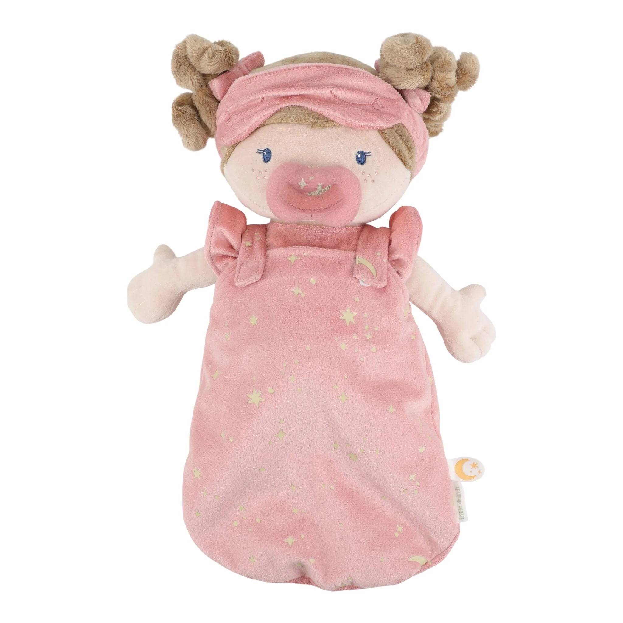 Little Dutch | Bambola Morbida Rosa con Sacco Nanna | LD4679