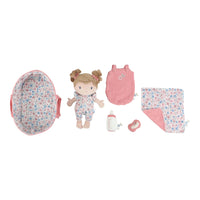Little Dutch | Bambola Neonata in Cesto Rosa | LD4677