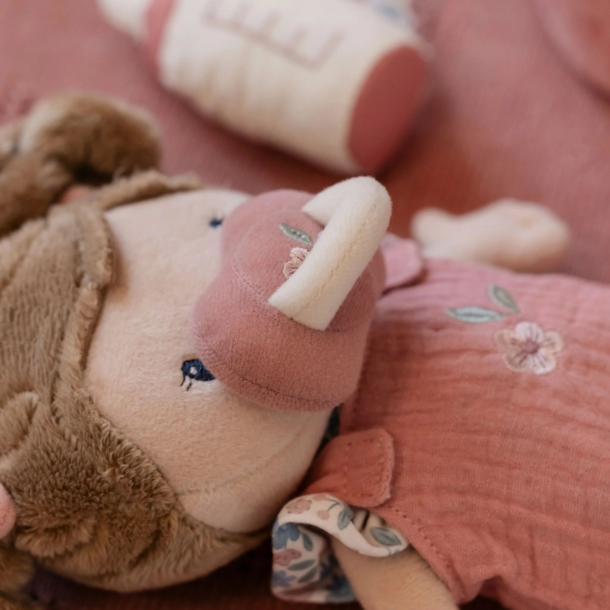 Little Dutch | Bambola Neonata in Cesto Rosa | LD4677