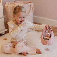 Little Dutch | Bambola Neonata in Cesto Rosa | LD4677