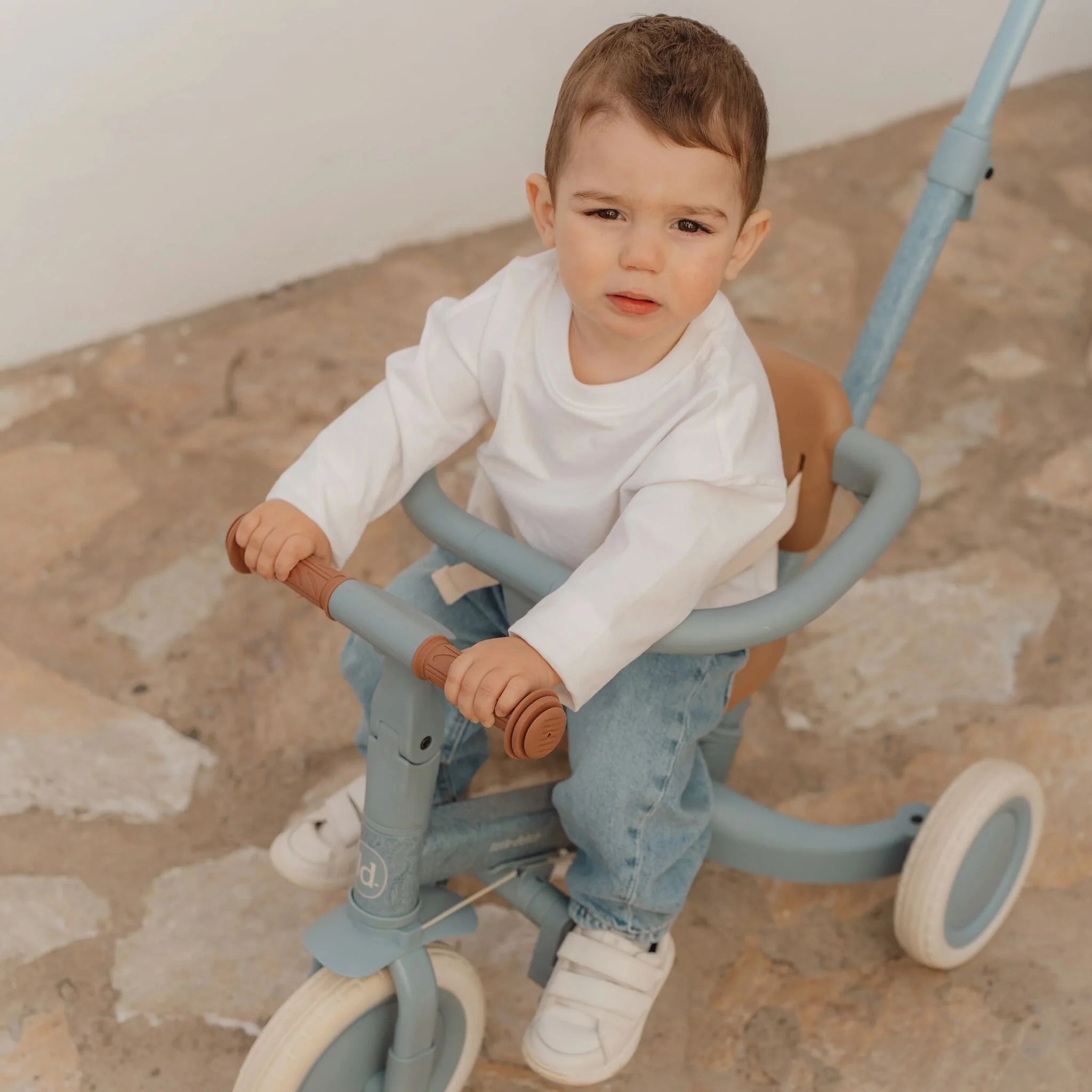 Little Dutch Triciclo 4 in 1 Blu | 4 in 1 Tricycle | 6080.BLUE
