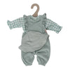 Vestito per Bambola Neonata Verde Lily Noa 36 Cm - Baby Doll Clothes Green