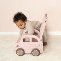 Carrellino Primi Passi Auto Vintage Rosa Walker Wagon Pink