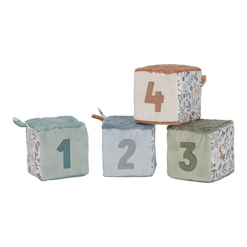 Set 4 Cubi Morbidi Sensoriali Forest Friends - Set 4 Soft Cubes Forest Friends