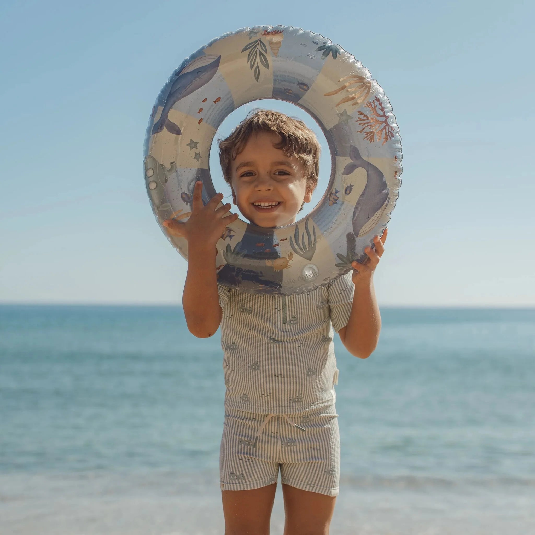 Little Dutch | Salvagente Gonfiabile Blu Mondo dell'Oceano Ocean World 50 cm | 2016394
