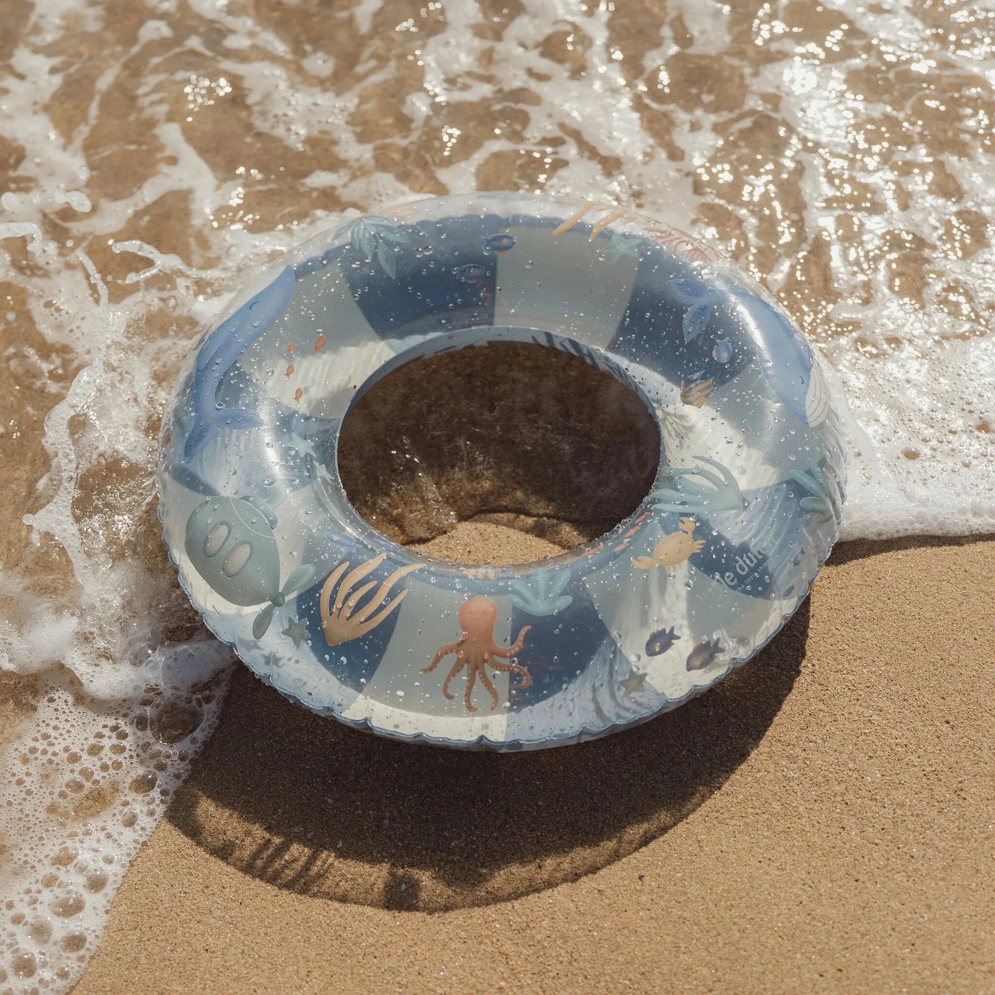 Little Dutch | Salvagente Gonfiabile Blu Mondo dell'Oceano Ocean World 50 cm | 2016394