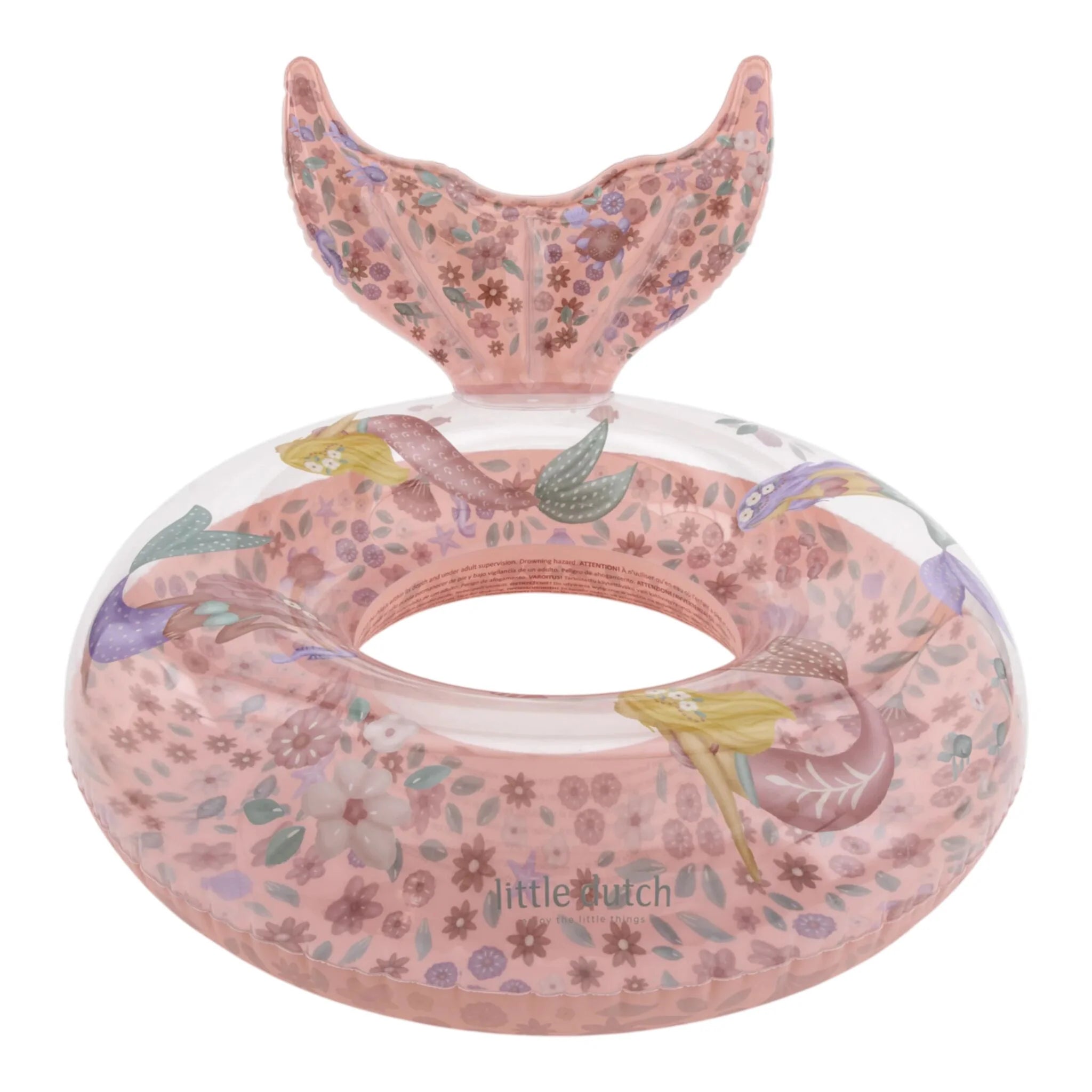 Little Dutch | Salvagente Gonfiabile Rosa Sirena da Sogno Dreamy Mermaid | 2016390
