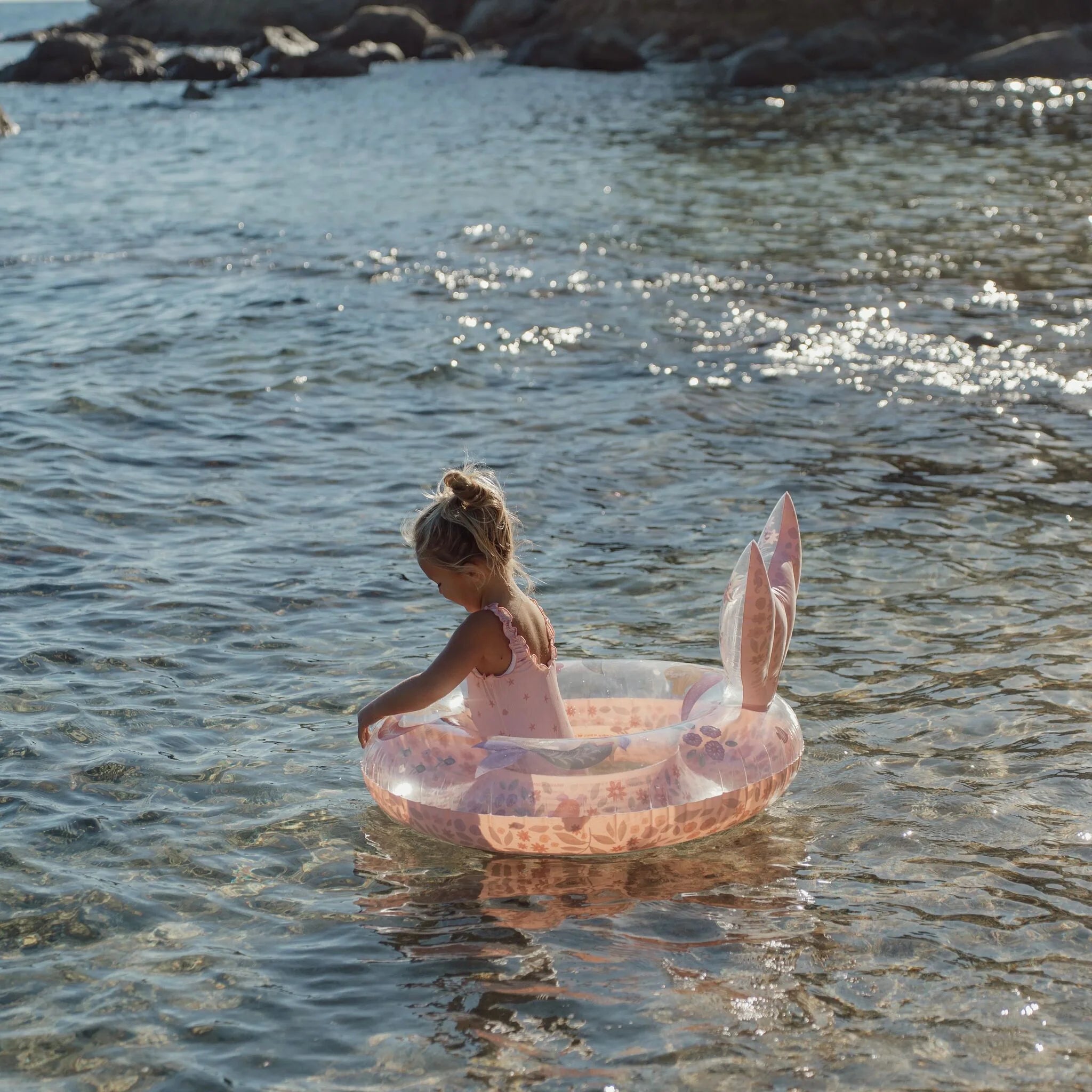 Little Dutch | Salvagente Gonfiabile Rosa Sirena da Sogno Dreamy Mermaid | 2016390
