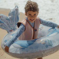 Little Dutch | Salvagente Gonfiabile Blu Mondo dell'Oceano Ocean World | 2016391