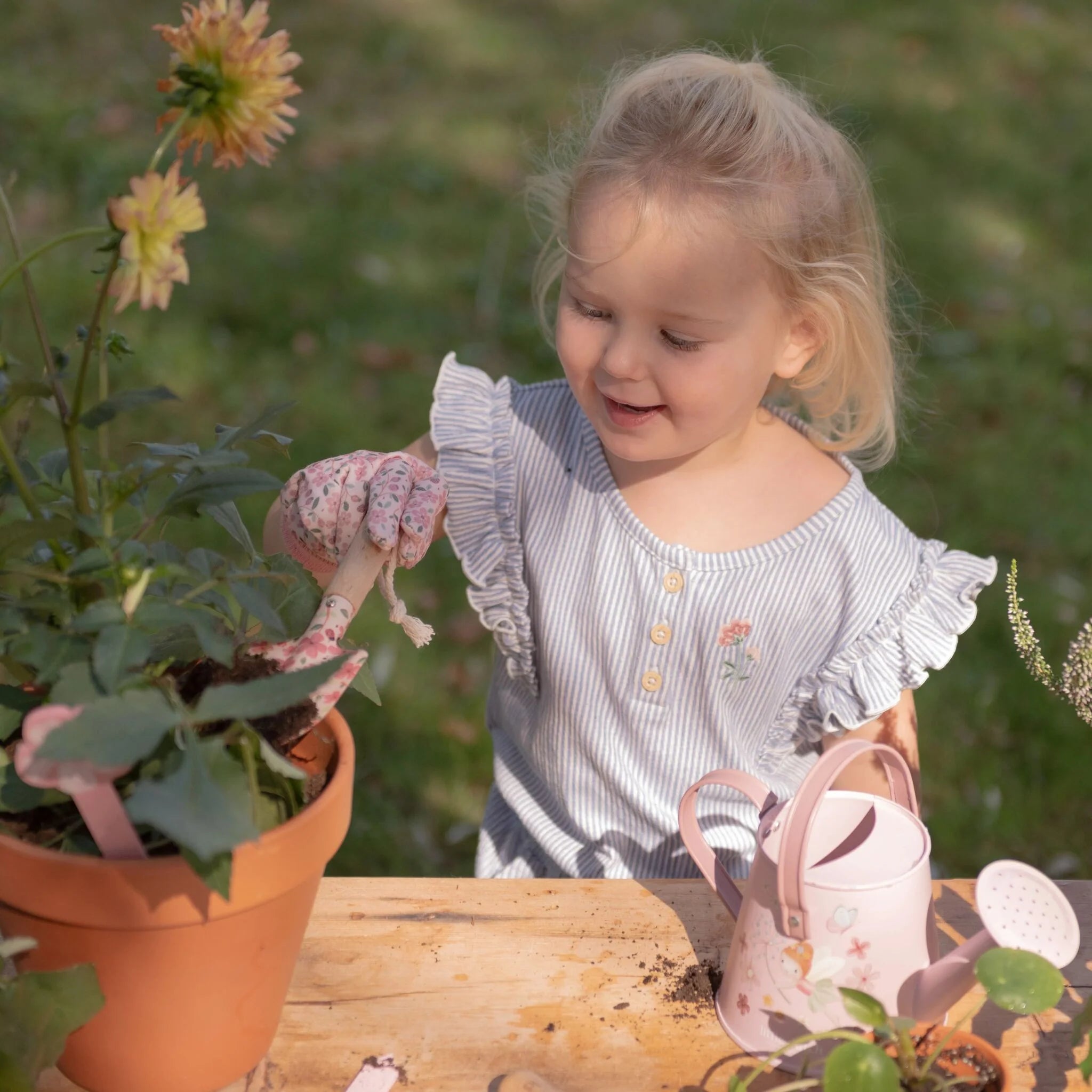 Little Dutch | Set Regalo da Giardino 10 Pezzi Fairy Garden | LD9115
