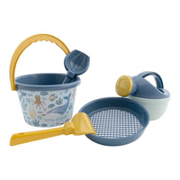 Little Dutch | Set Giochi da Spiaggia Secchiello Blu Ocean World 5 Pezzi | 2016375
