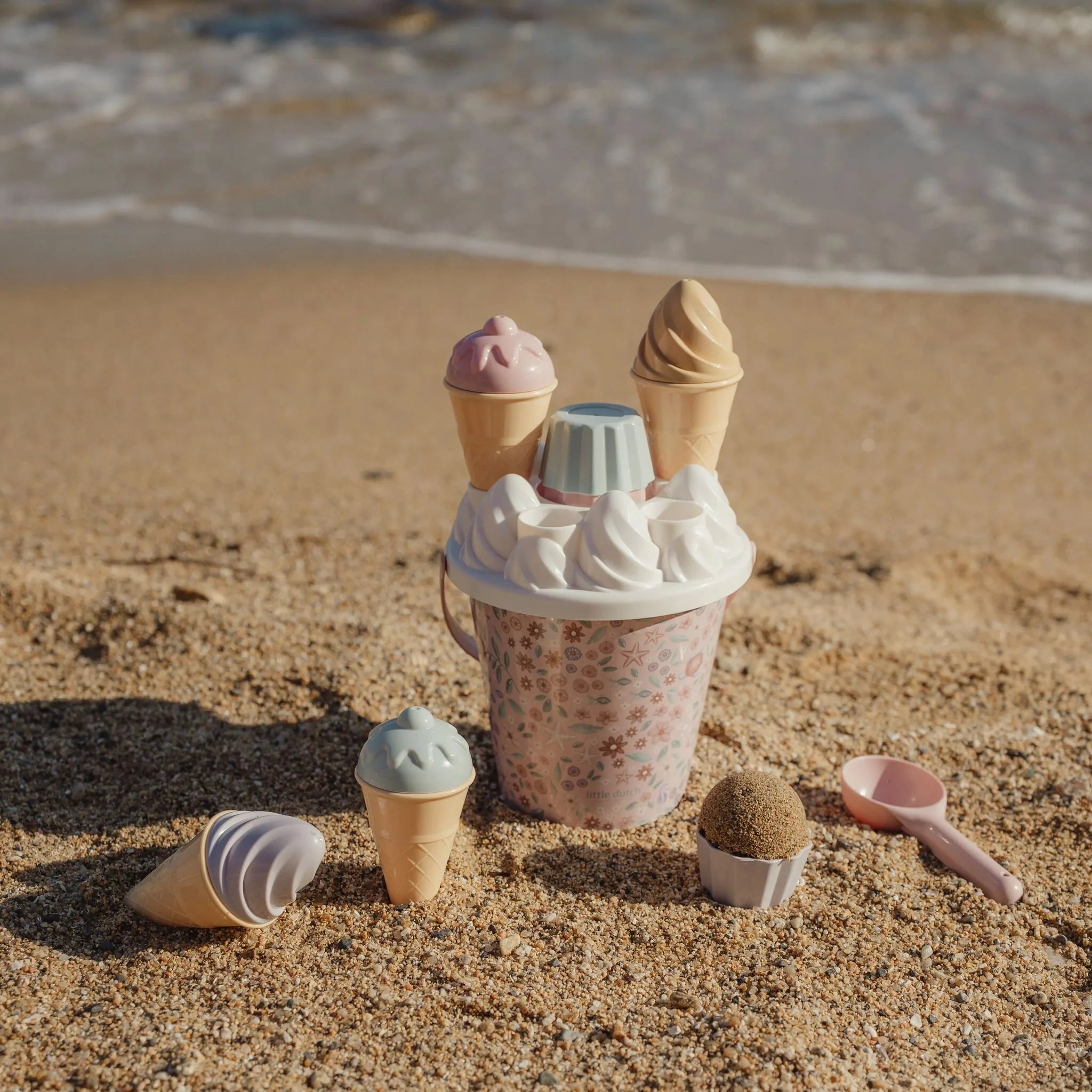 Little Dutch | Set da Spiaggia Secchiello e Gelati Dreamy Mermaid 14 Pezzi | 2016377