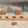 Funghi Puzzle Impilabili Incastri Amici della Foresta - Stacking Puzzle Mushrooms Forest Friends