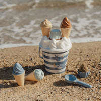 Little Dutch | Set Giochi da Spiaggia Secchiello e Gelati Ocean World 14 Pezzi | 2016376