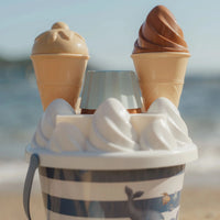 Little Dutch | Set Giochi da Spiaggia Secchiello e Gelati Ocean World 14 Pezzi | 2016376