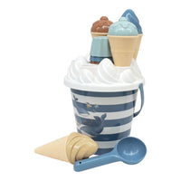 Little Dutch | Set Giochi da Spiaggia Secchiello e Gelati Ocean World 14 Pezzi | 2016376