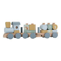 Trenino in Legno Impilabile Forest Friends - Stacking Train Forest Friends