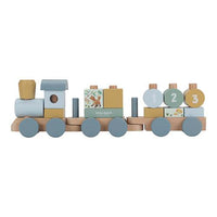 Trenino in Legno Impilabile Forest Friends - Stacking Train Forest Friends