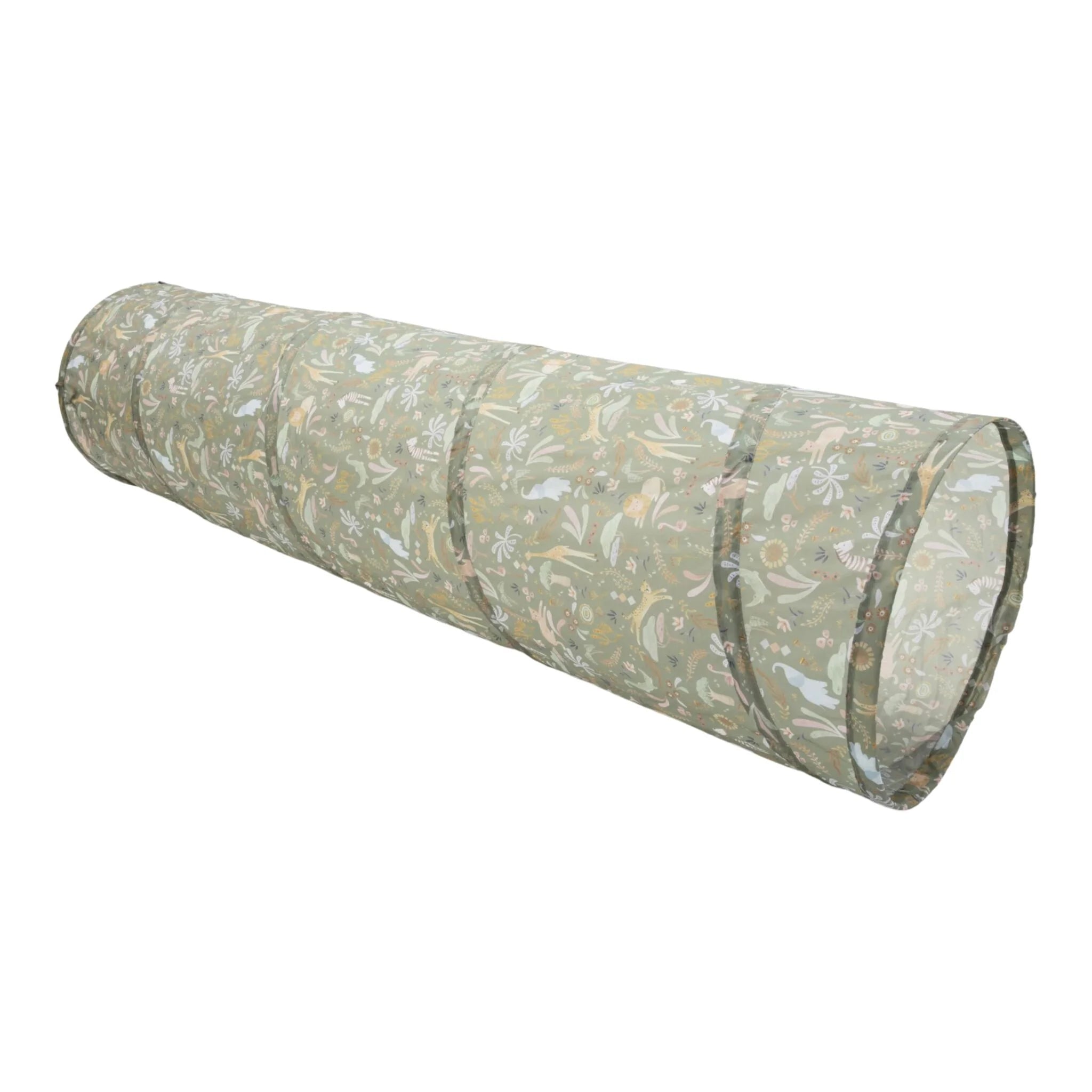 Little Dutch | Tenda a Casetta con Tunnel Verde Safari Friends | 2017499