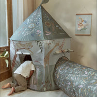 Little Dutch | Tenda a Casetta con Tunnel Verde Safari Friends | 2017499