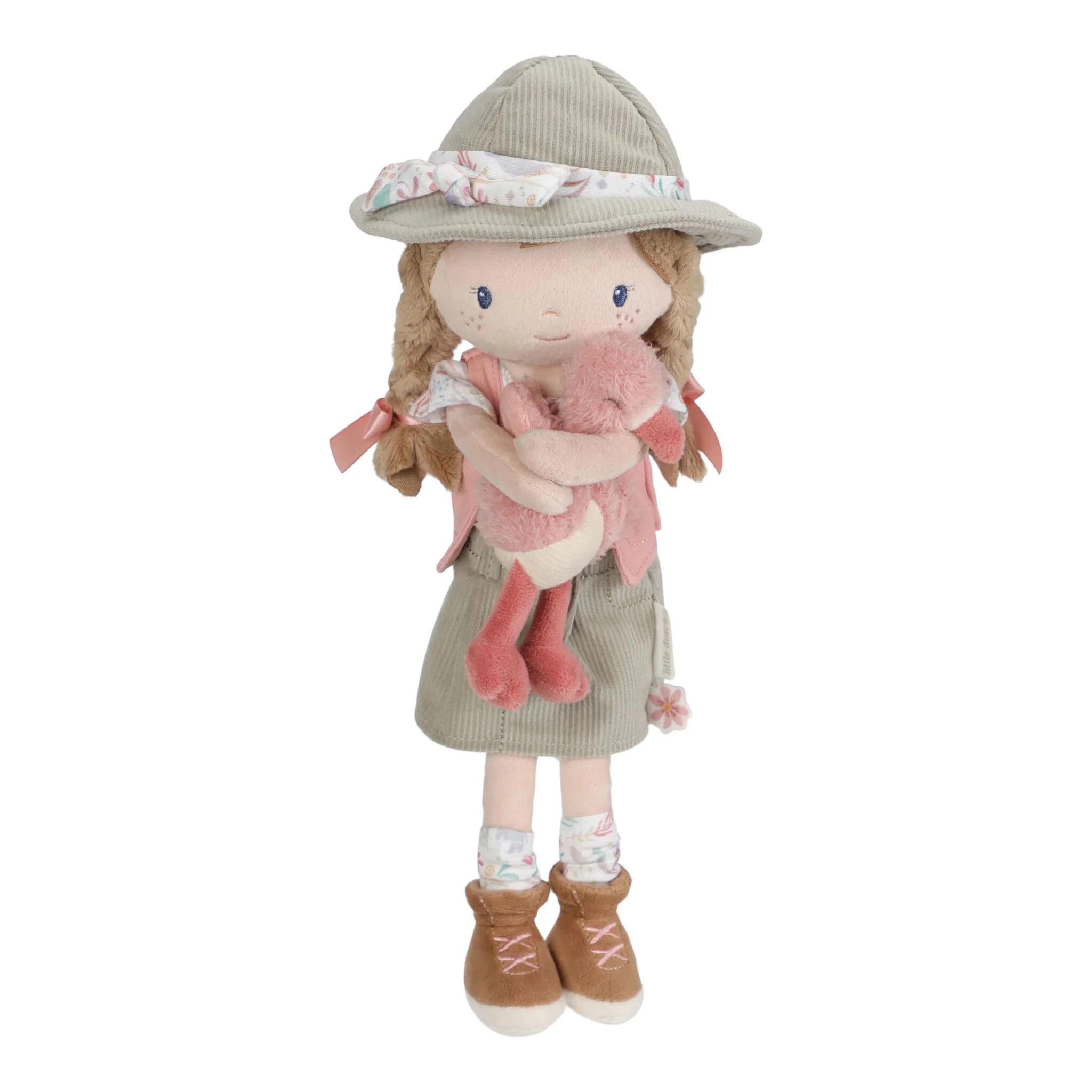 Little Dutch | Bambola Morbida Ranger Rosa 35 cm Safari Friends | LD4685