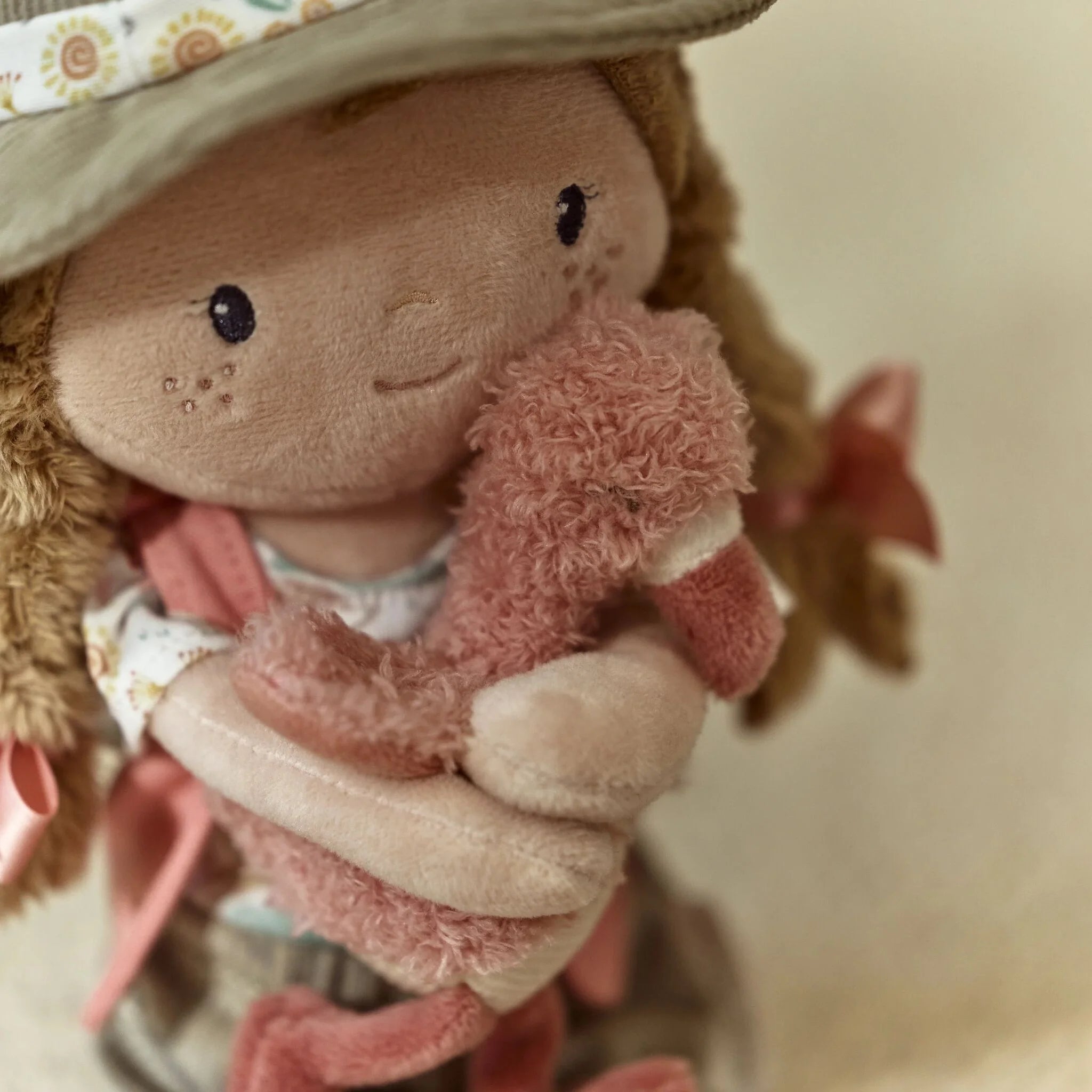 Little Dutch | Bambola Morbida Ranger Rosa 35 cm Safari Friends | LD4685
