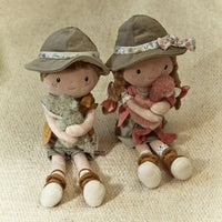 Little Dutch | Bambola Morbida Ranger Rosa 35 cm Safari Friends | LD4685