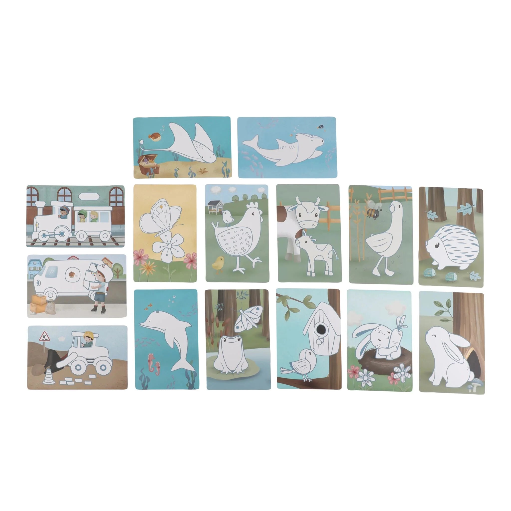 Little Dutch | Lavagna per Disegnare Forest Friends | LD4783