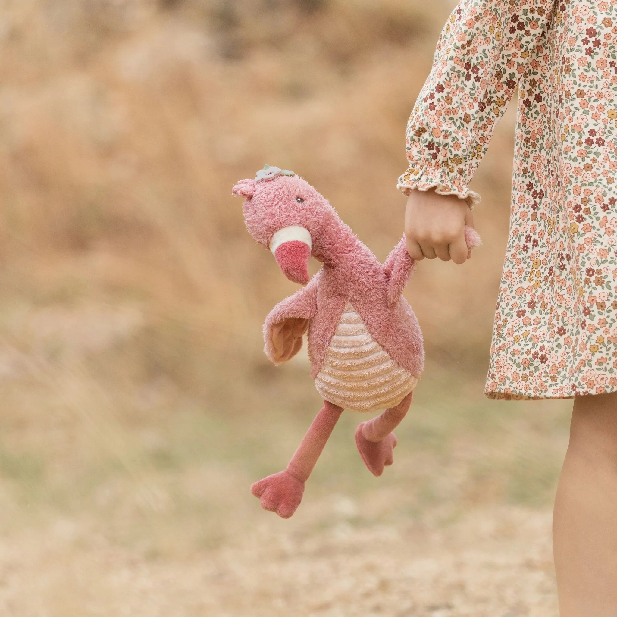 Little Dutch | Peluche Flamingo Rosa 35 cm Safari Friends | LD8352