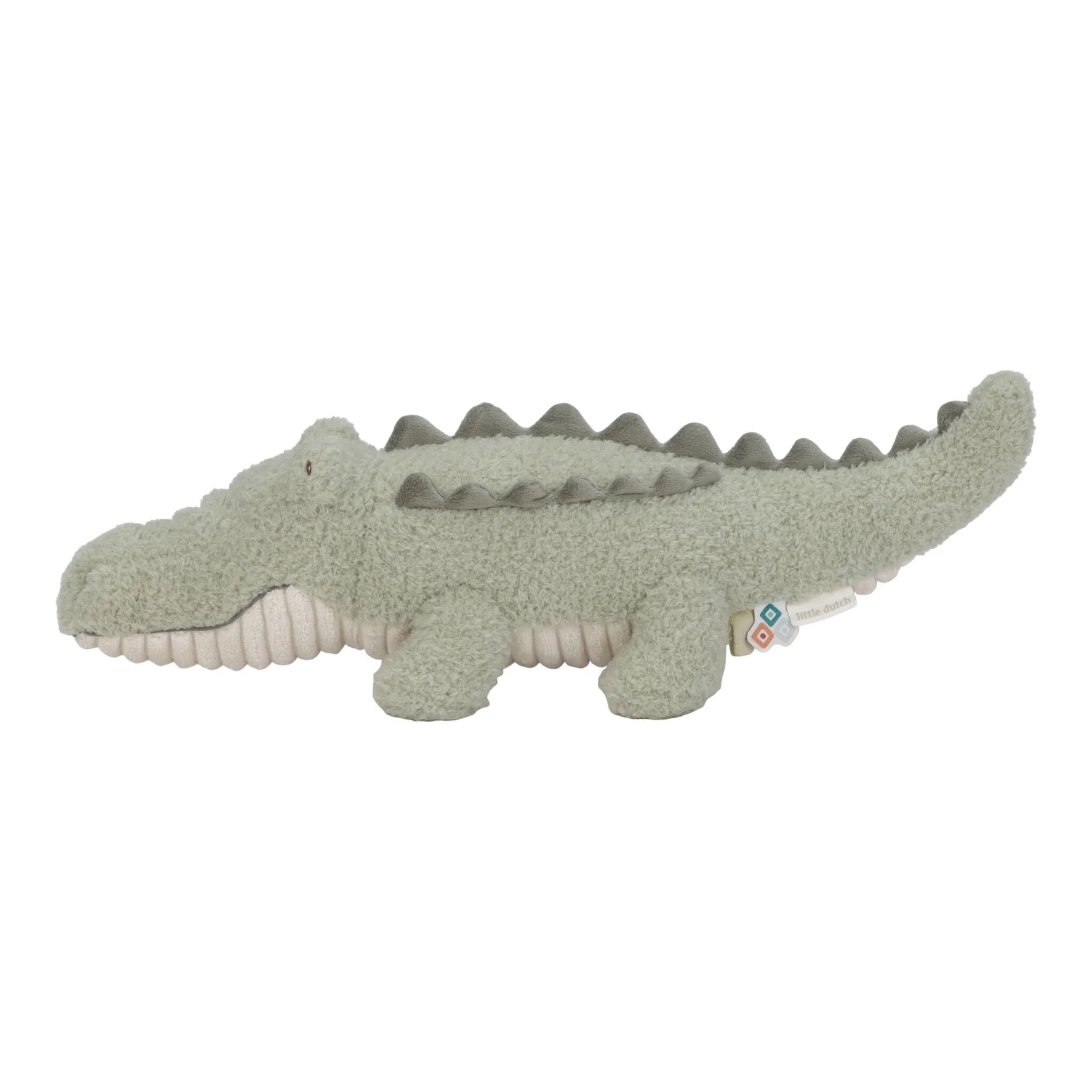 Little Dutch | Peluche Coccodrillo Verde 42 cm Safari Friends | LD8356