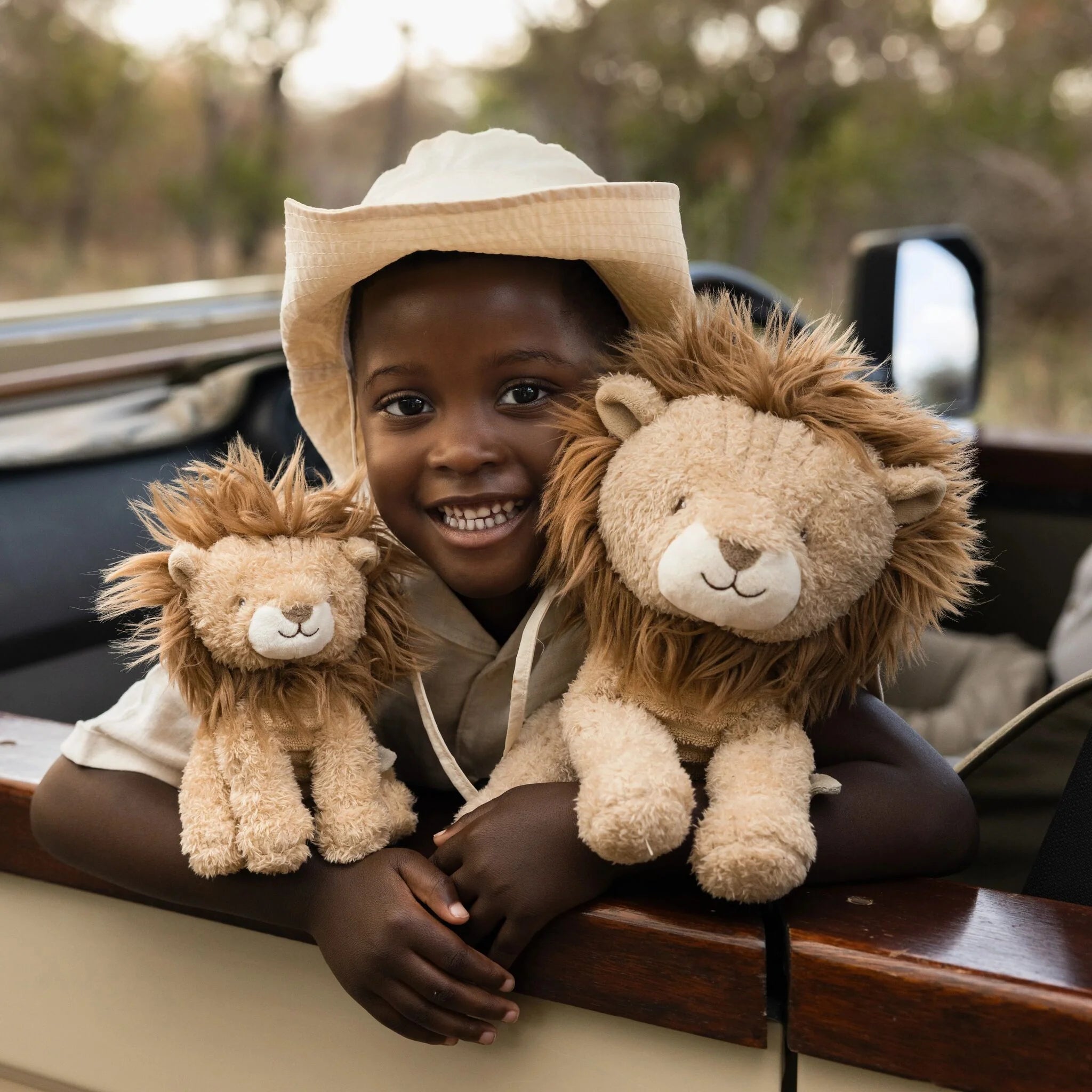 Little Dutch | Peluche Leone Giallo 25 cm Safari Friends | LD8360