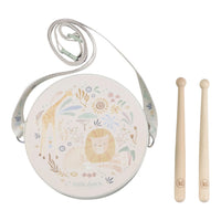 Little Dutch | Tamburo Musicale Verde Safari Friends | LD7472
