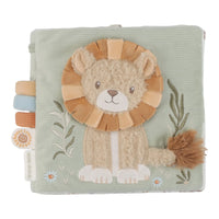 Little Dutch | Libro Morbido Leone Multi Attività Verde Forest Friends | LD8307