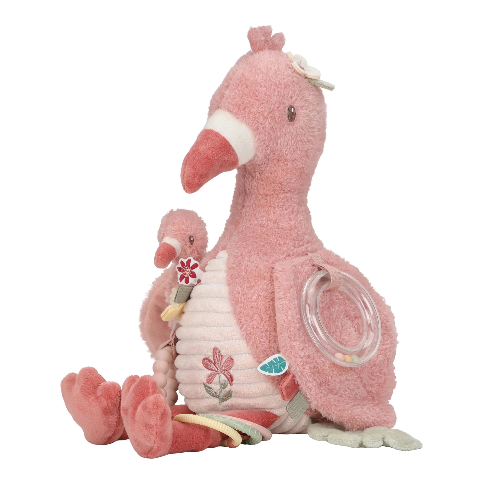 Little Dutch | Peluche Flamingo Rosa 35 cm Safari Friends | LD8318