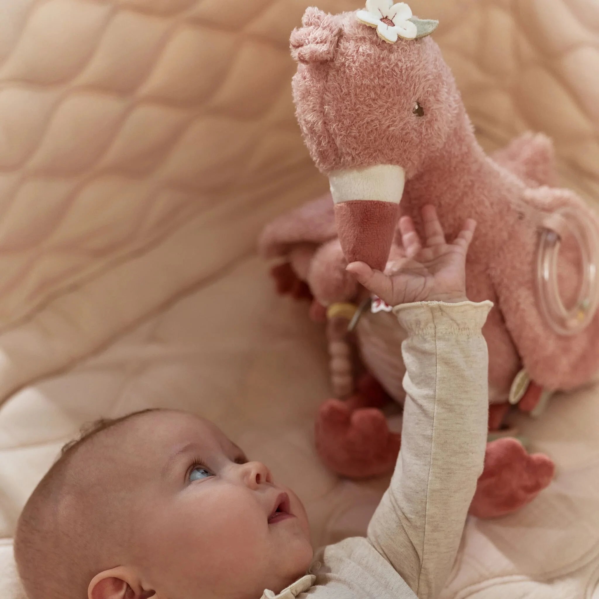 Little Dutch | Peluche Flamingo Rosa 35 cm Safari Friends | LD8318