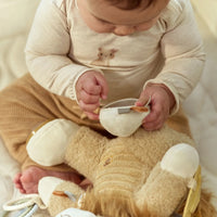 Little Dutch | Peluche Leone Multi Attività Giallo 25 cm Safari Friends | LD8321