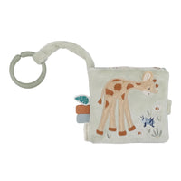 Little Dutch | Libro Morbido in Stoffa Multi Attività Verde con Gancio Forest Friends | LD8319