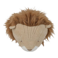 Little Dutch | Testa di Animale Leone Giallo Peluche 30 cm Safari Friends | LD8366