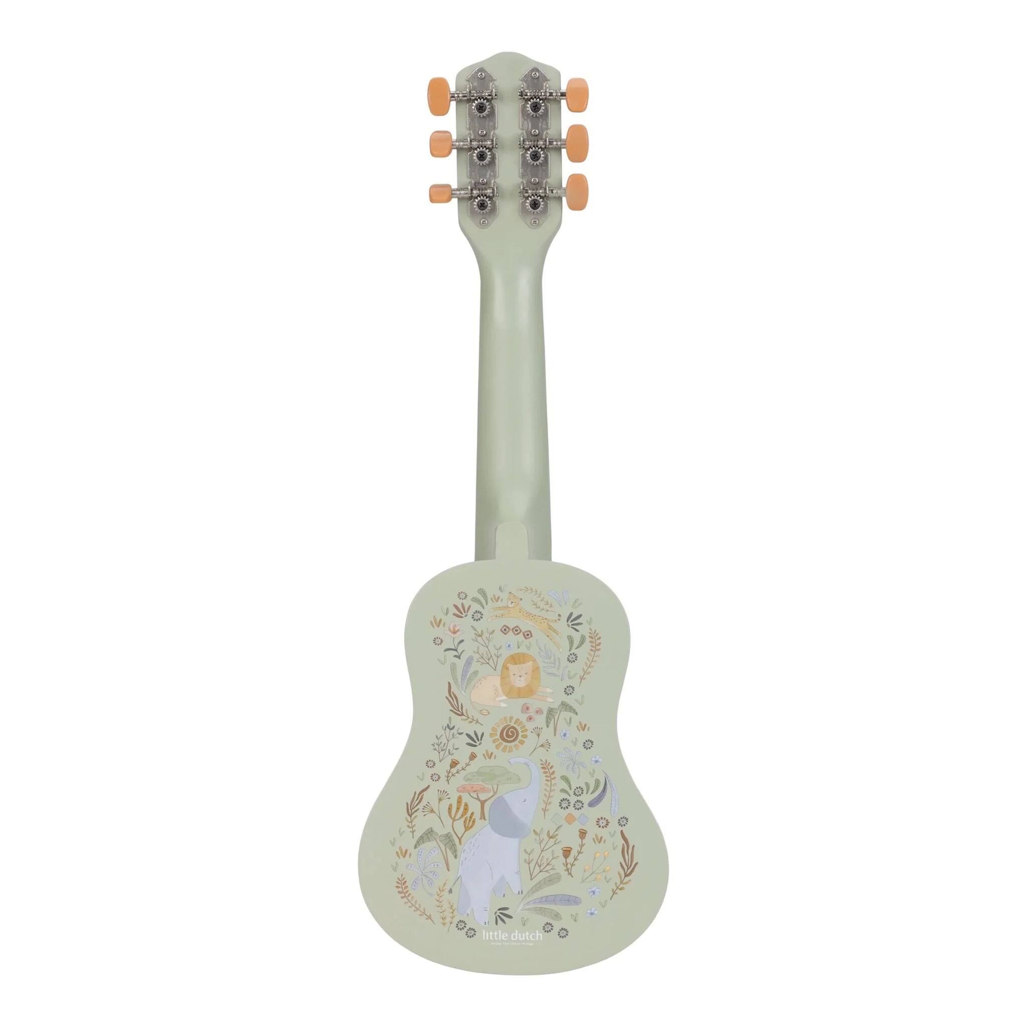 Little Dutch | Chitarra in Legno Verde Safari Friends | LD7470