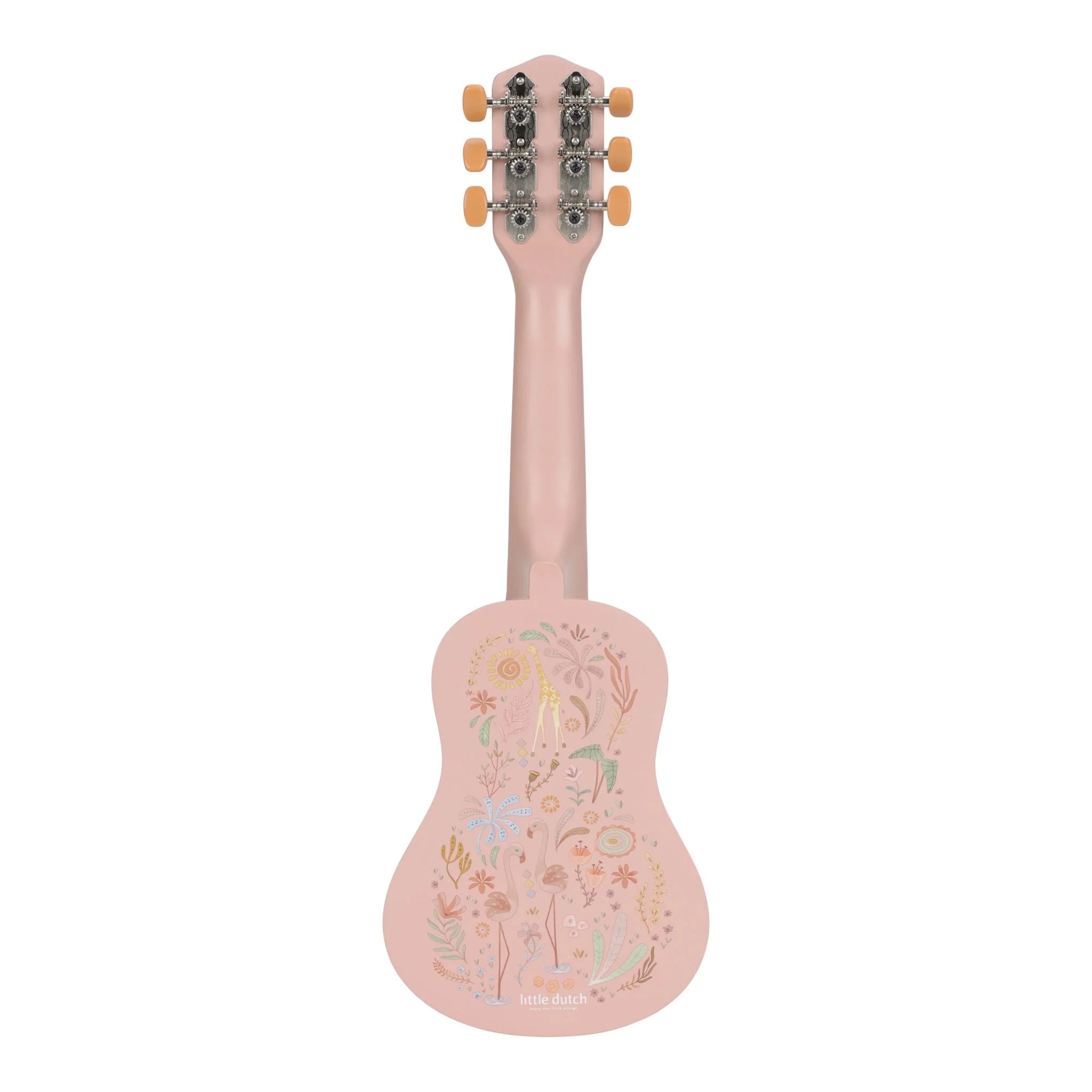 Little Dutch | Chitarra in Legno Rosa Safari Friends | LD7471