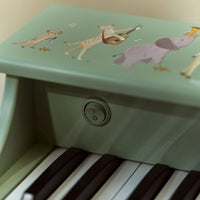 Little Dutch | Pianoforte in Legno Verde Safari Friends | LD7476