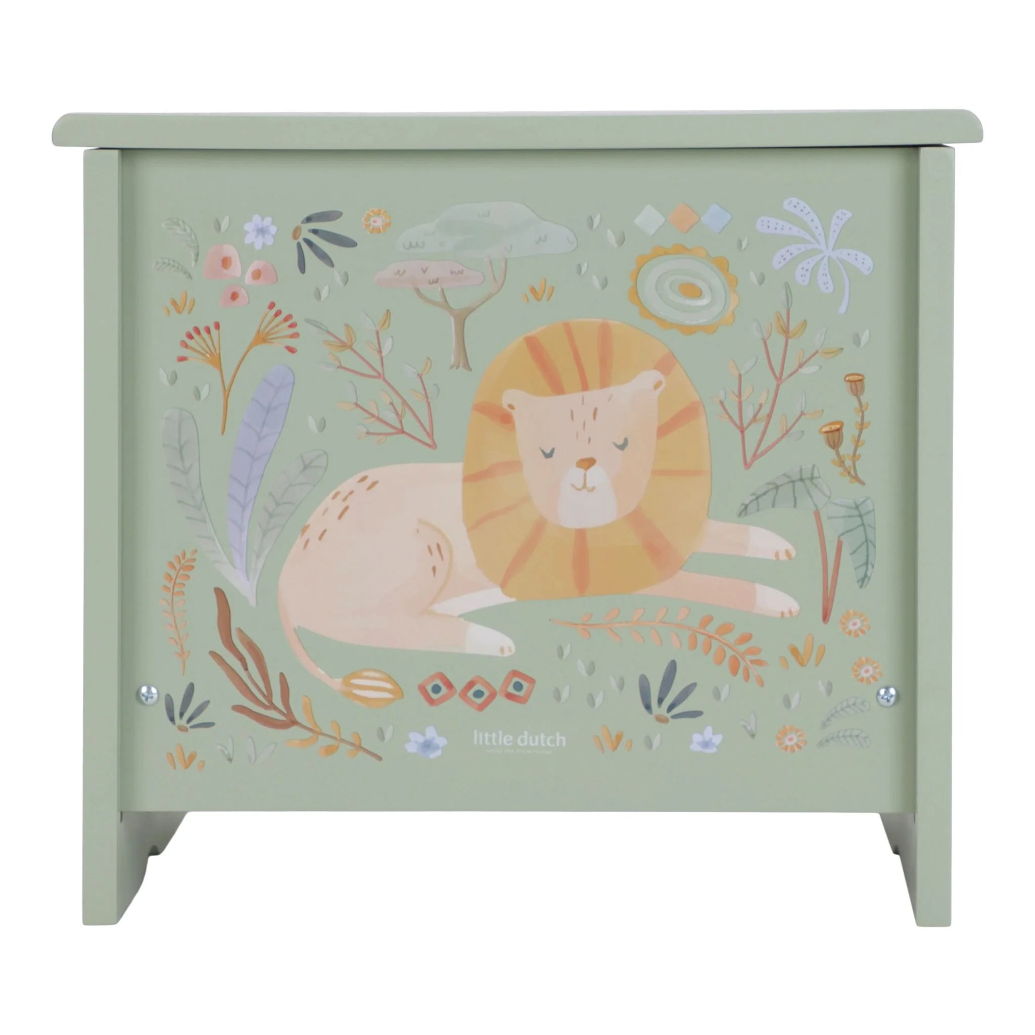Little Dutch | Pianoforte in Legno Verde Safari Friends | LD7476