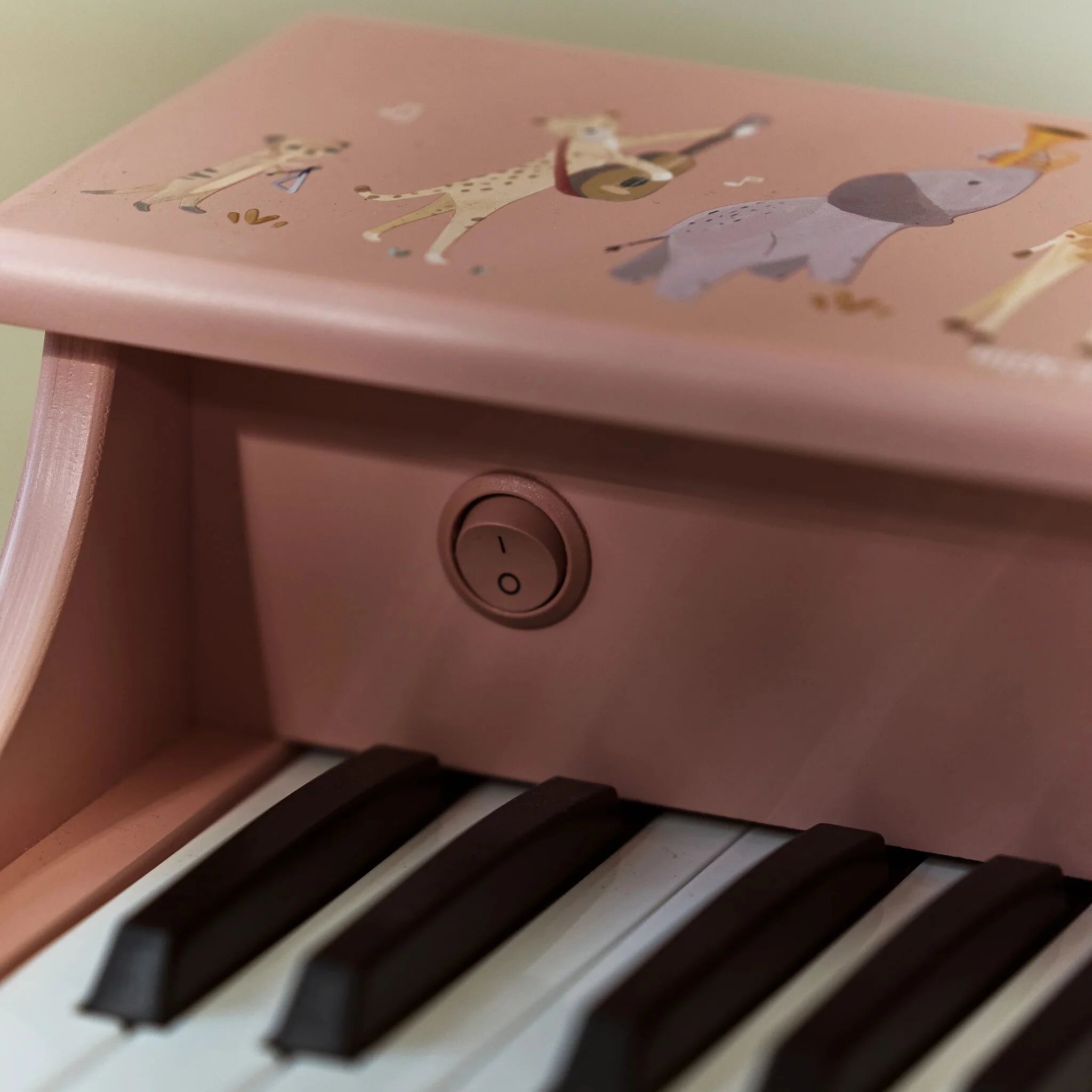 Little Dutch | Pianoforte in Legno Rosa Safari Friends | LD7477