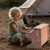 Little Dutch | Pianoforte in Legno Rosa Safari Friends | LD7477