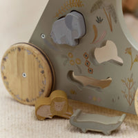 Little Dutch | Baby Walker Primi Passi Verde Safari Friends | LD7432