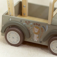 Little Dutch | Carrettino Jeep Primi Passi Safari Friends | LD7480